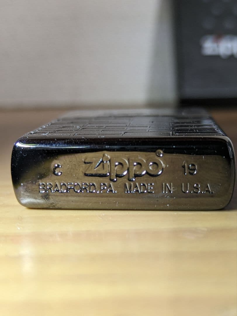 ジッポ　キャットウォーク柄