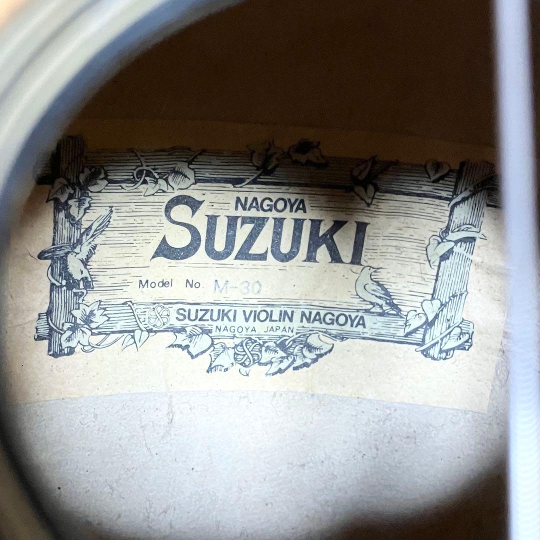 【中古良音】SUZUKI マンドリン　M-30 鈴木　ハードケース付き
