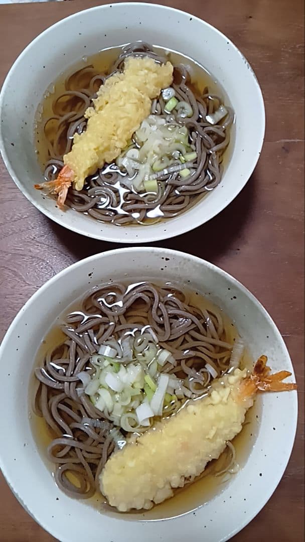 天ぷらそば