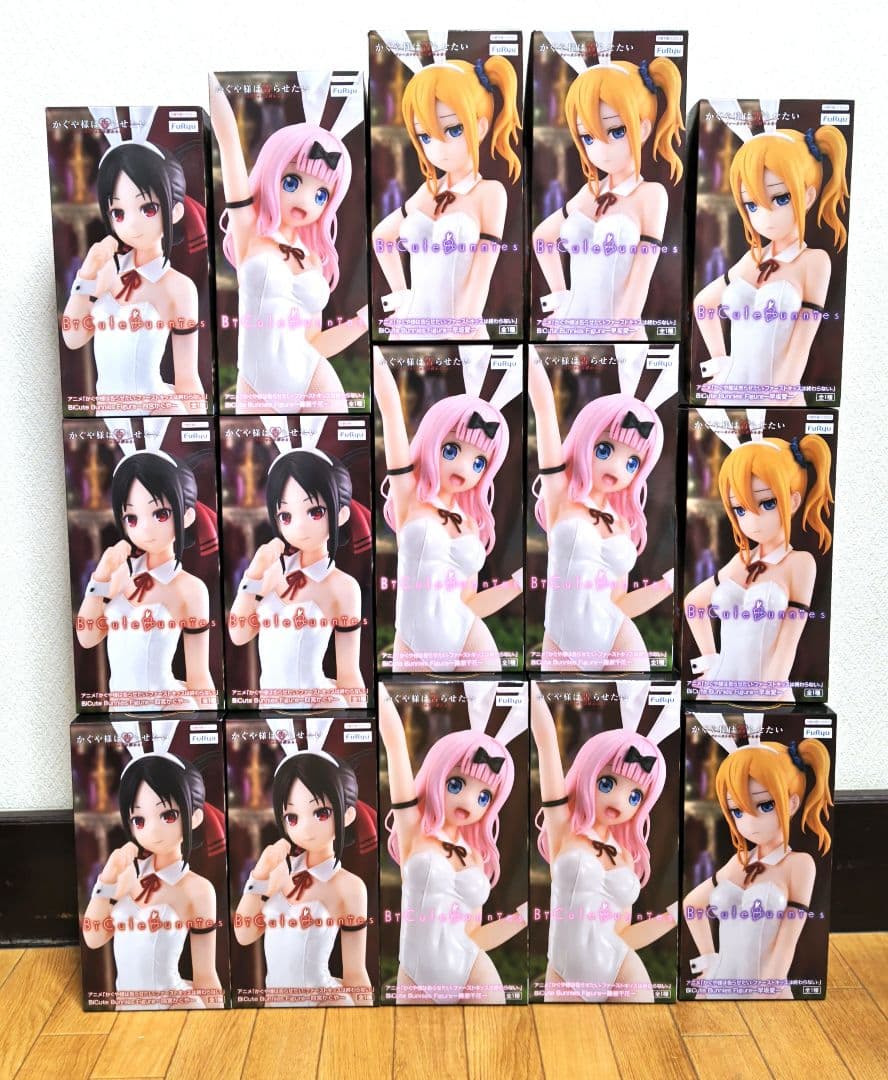 かぐや様は告らせたい　バニー　フィギュア　まとめ売り15体セット