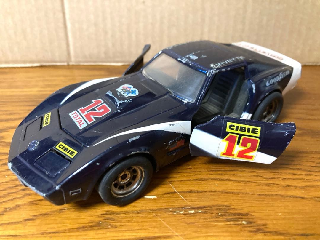 EIDAI 永大 日本製 コルベット スティングレー ミニカー 昭和 当時物