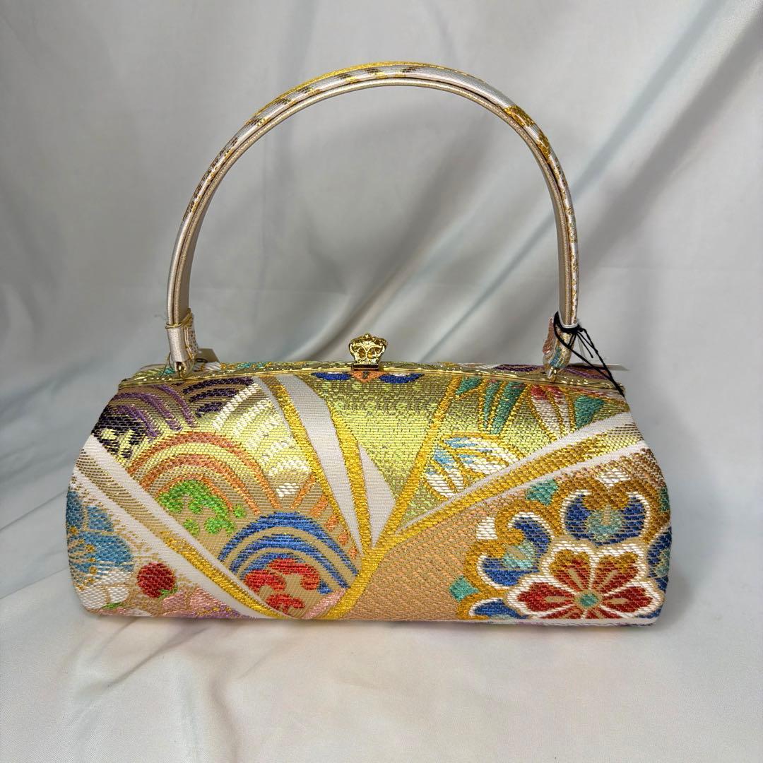 新品訳あり　草履　バッグ　セット　2025年　振袖用　Lサイズ　正絹