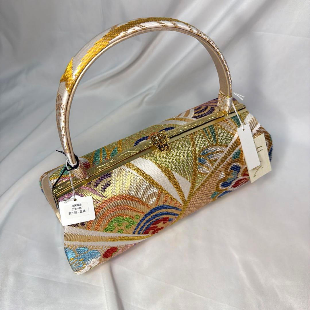 新品訳あり　草履　バッグ　セット　2025年　振袖用　Lサイズ　正絹