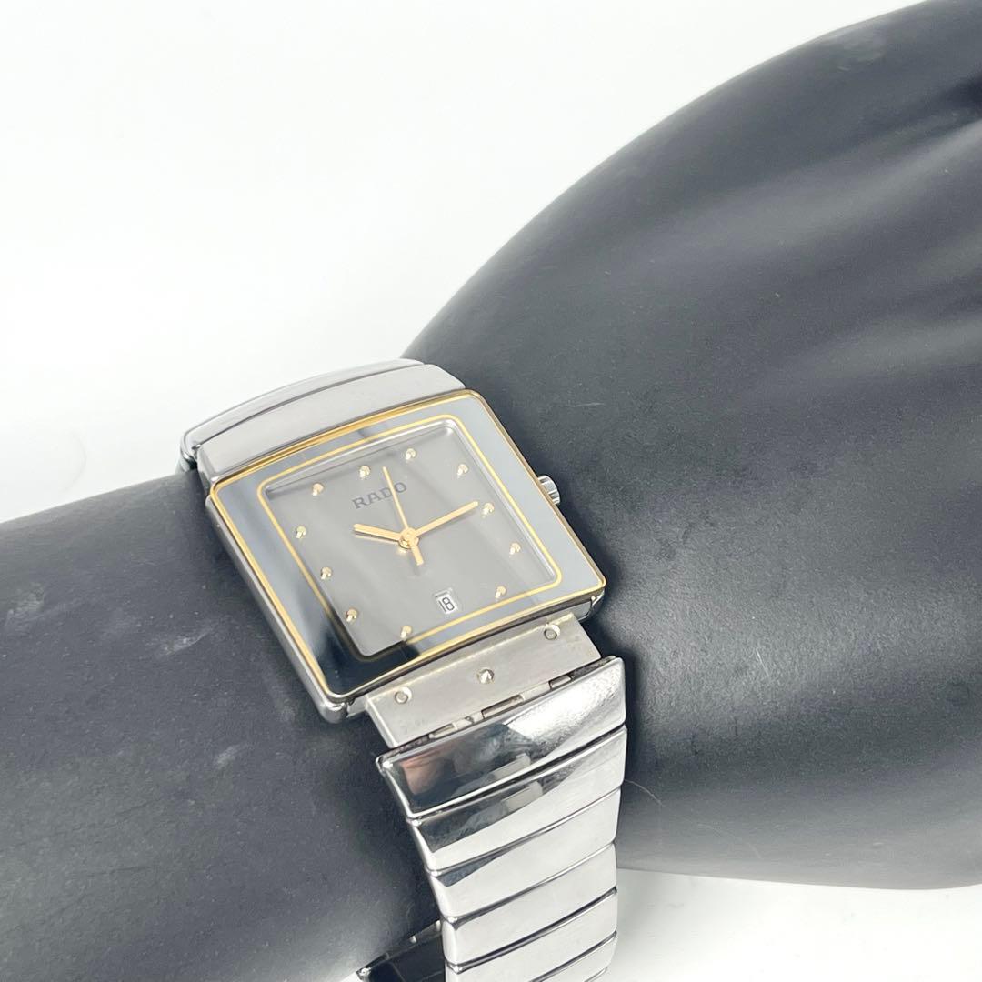 【美品/稼働品】ラドー ダイアスター デイト 腕時計 152.0332.3