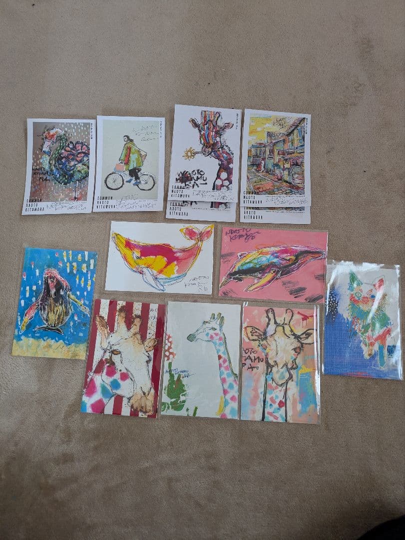 北村直登 原画 その他直筆サイン