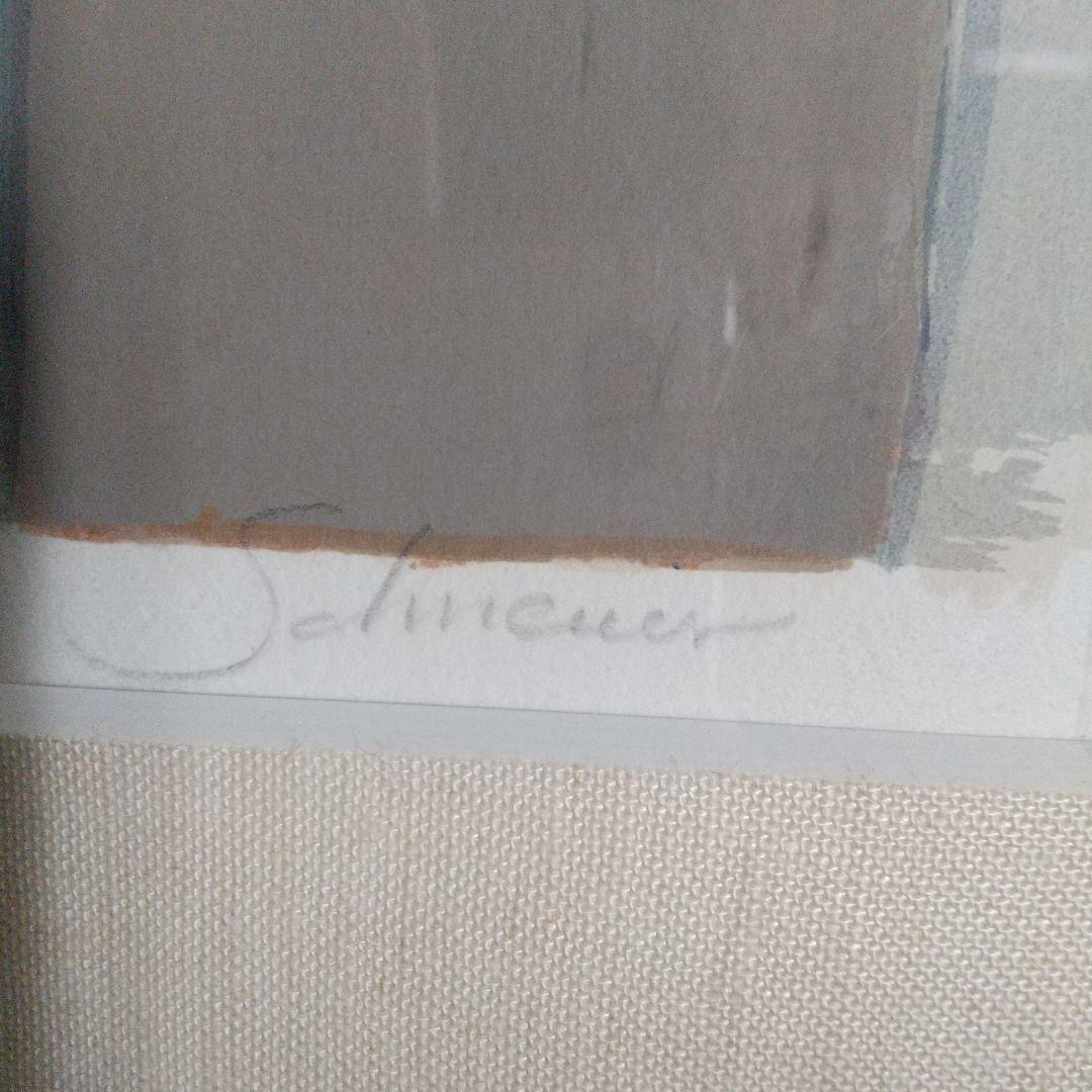 夏セール再値下！大型リトグラフ【デビット・シュノイヤー】 絵画 107×89cm