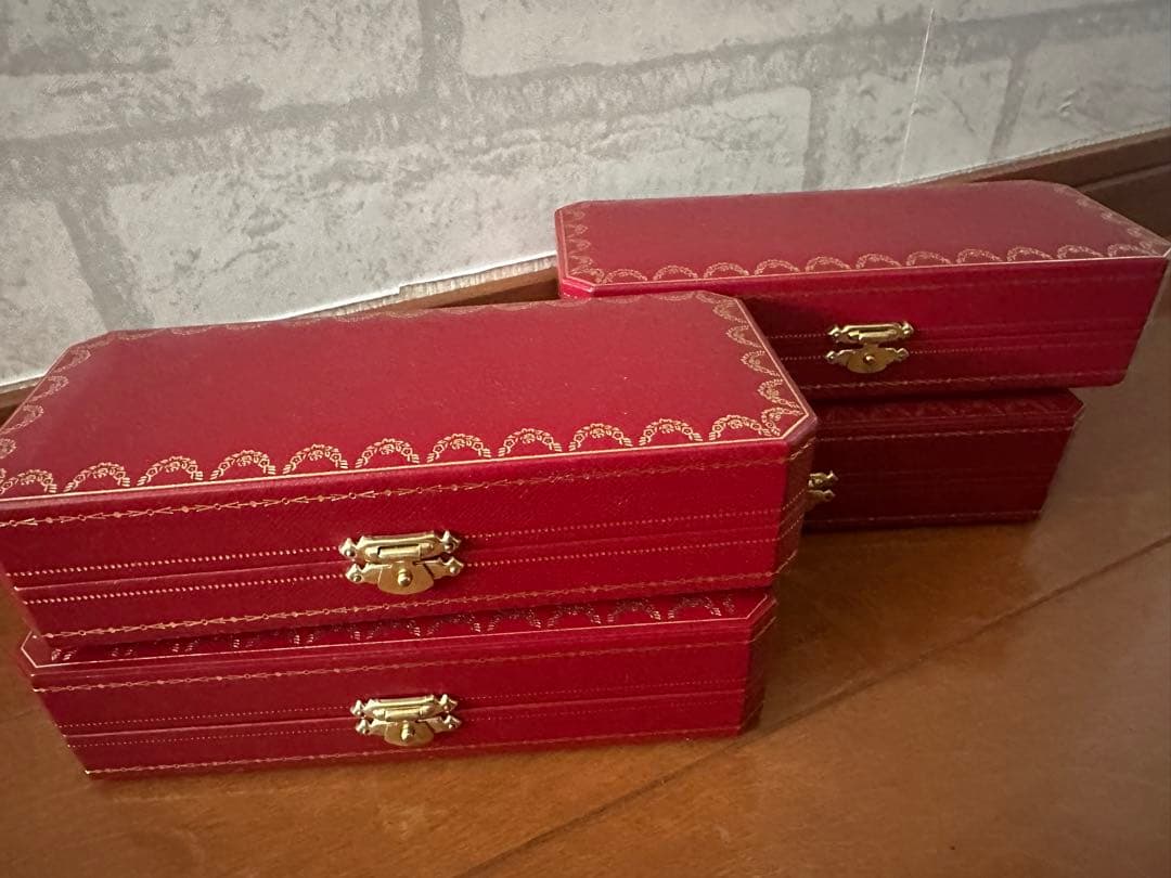 Cartier カルティエ 万年筆 ボールペン ケース 空箱　4個セット