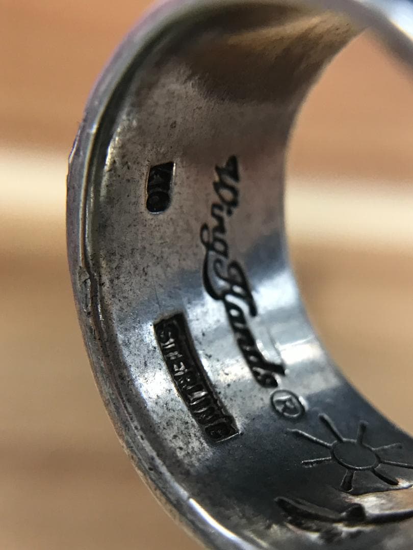 リング WING HANDS K10/SV #14