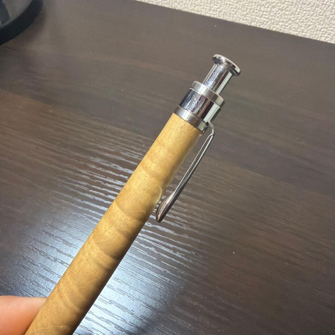 ヨシナ　工房楔シャーペン0.5mm 栃