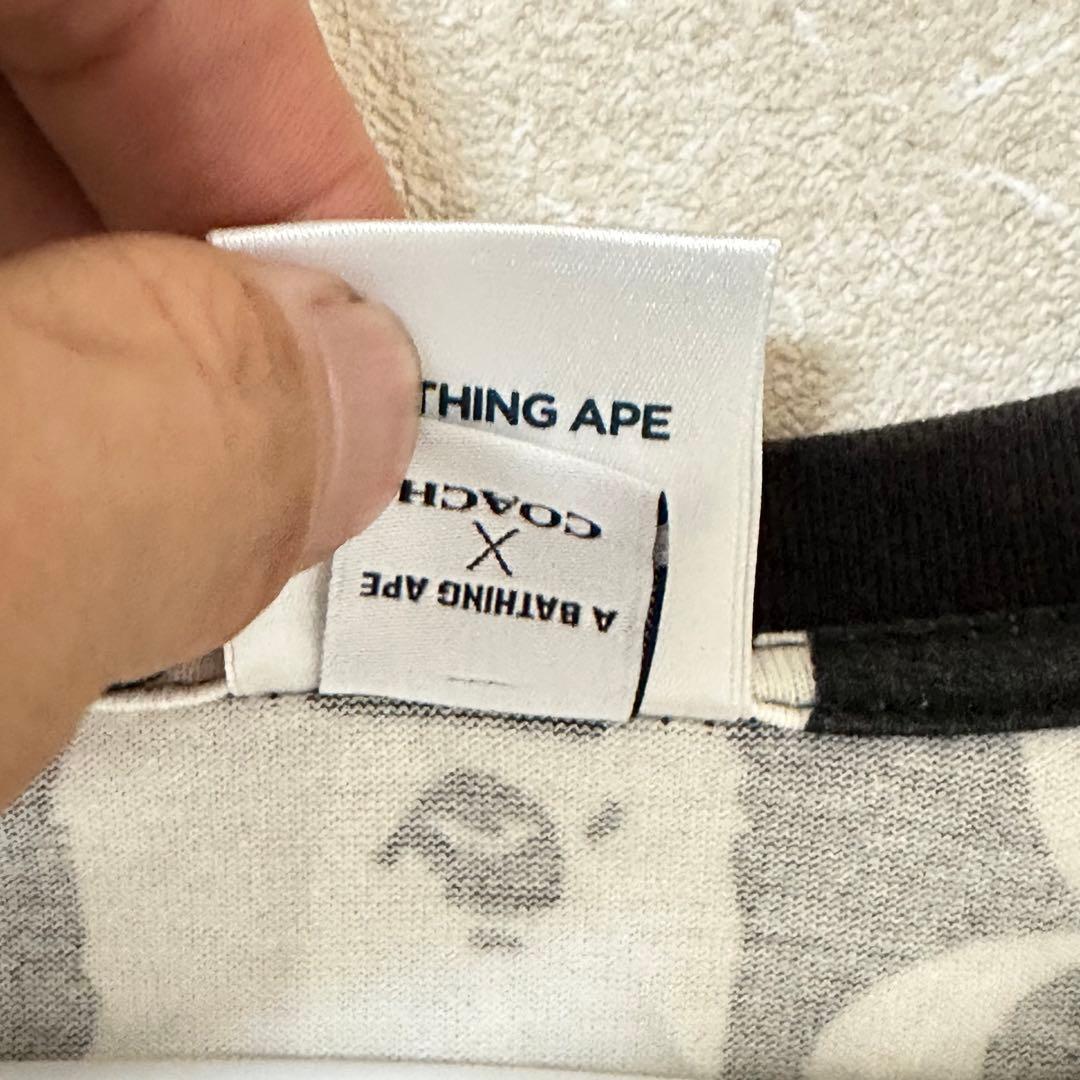 Bape × coach モノグラムTee