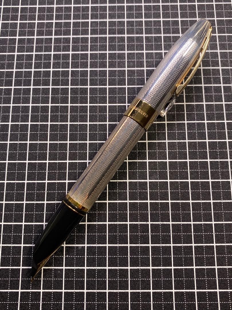 SHEAFFER LEGACY Sterling-Silver 万年筆　字幅M