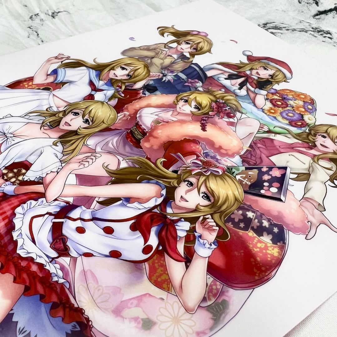 宇宙戦艦ヤマト2202戦士たちの記憶 森雪プライベート姿集合クリアファイル