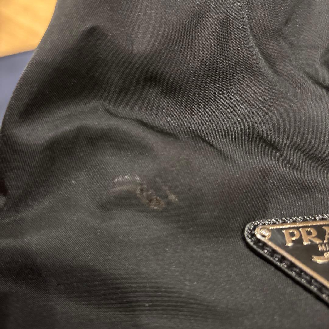 PRADAプラダ　ビジネスバッグ　レザー×ナイロン　ブラック