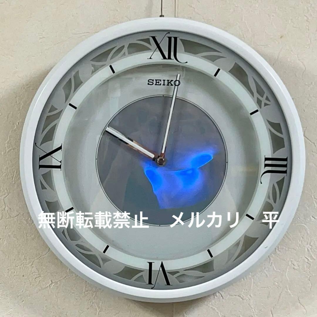 SEIKO 光るヒーリング時計　RE569W 癒される光とメロディ