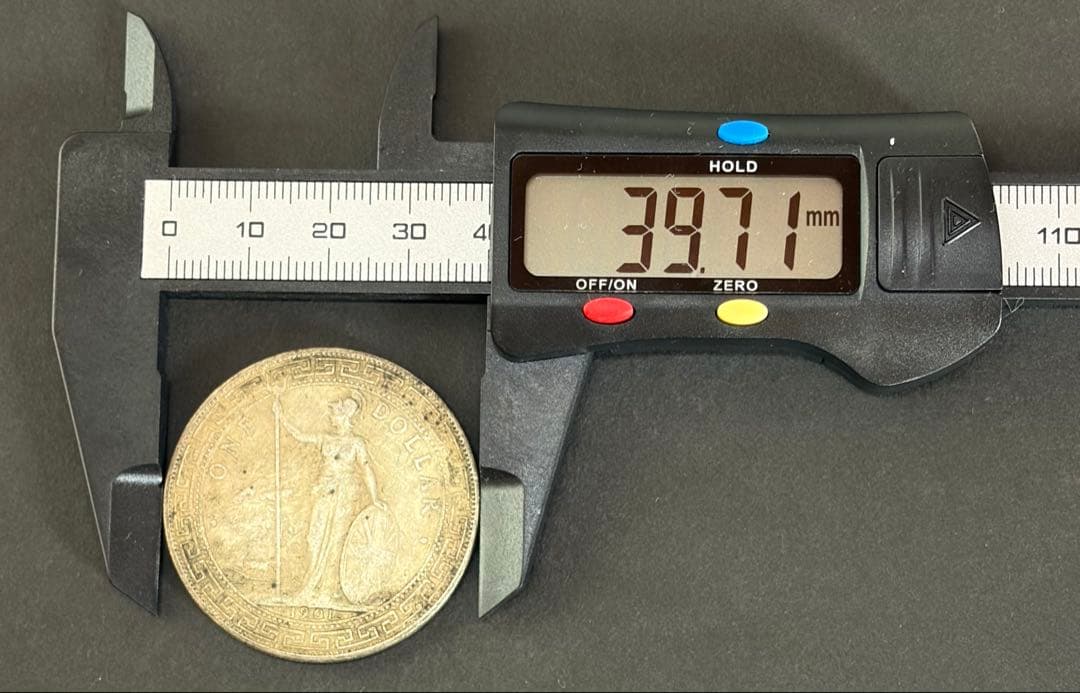 英国貿易銀貨 1901年 ONE DOLLAR 銀貨 古銭