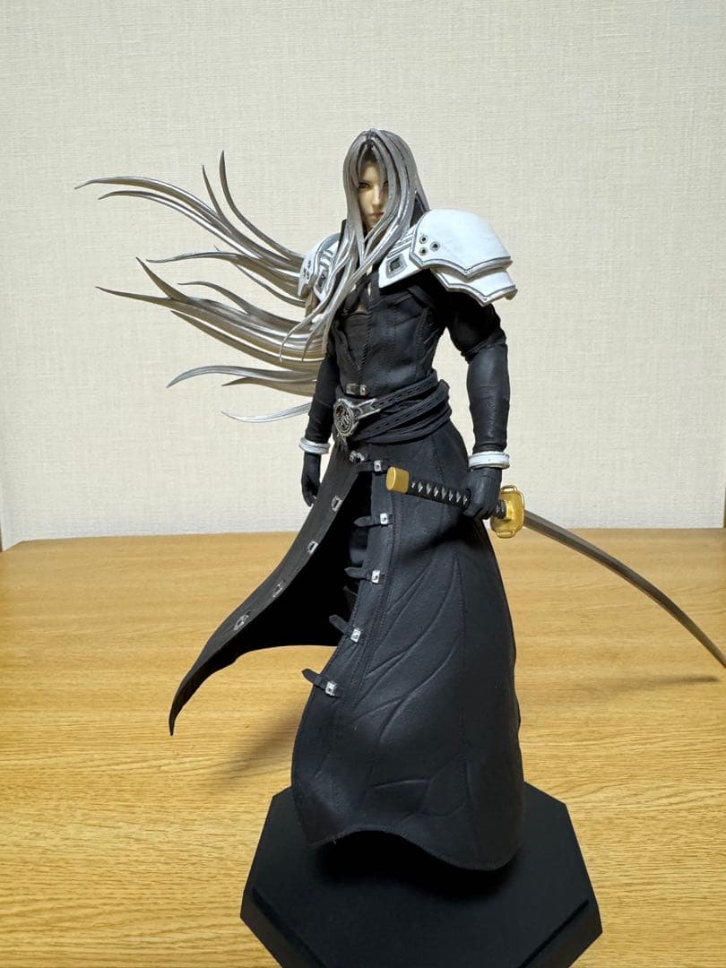FF7リメイク発売記念くじラストワンセフィロスフィギュア開封品つや消し加工あり