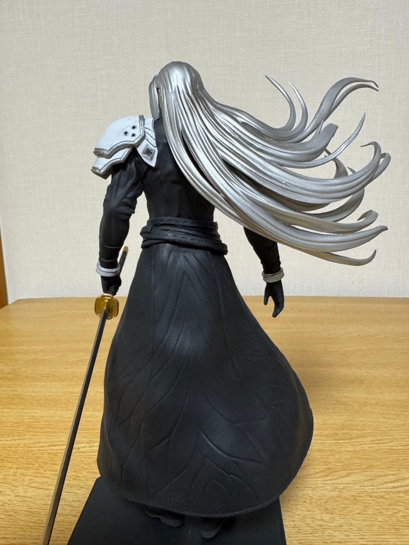 FF7リメイク発売記念くじラストワンセフィロスフィギュア開封品つや消し加工あり