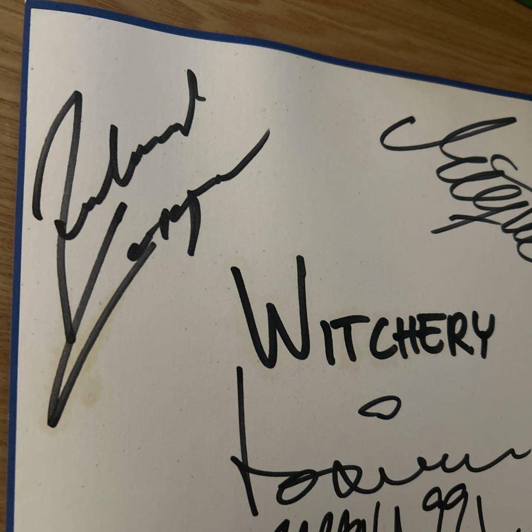 Witchery ウィッチリー　直筆サイン 1999年12月