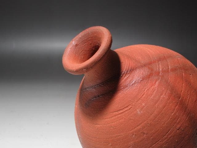 ★　藤原雄　徳利　愛らしい形の徳利です★x483