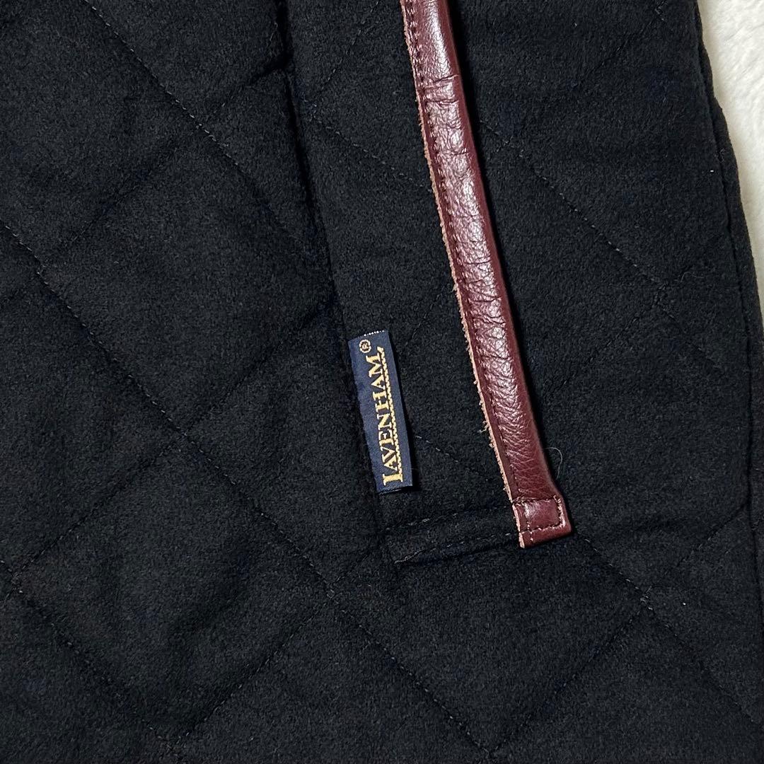 ラベンハム × タケオキクチ 別注 キルティングコート メンズ 38 ウール