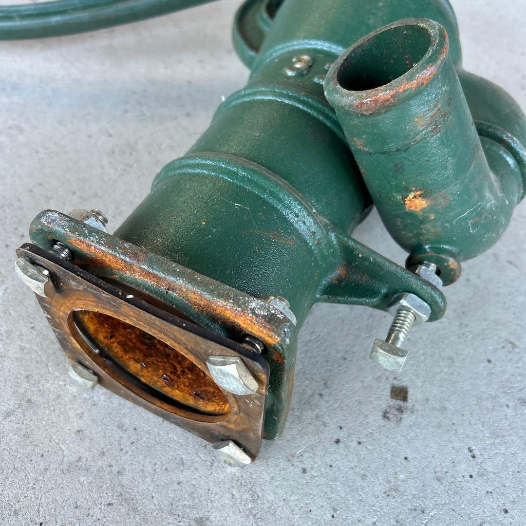 手押し井戸ポンプ　レトロ井戸ポンプ　ガッチャンポンプ　ジャンクガーデン