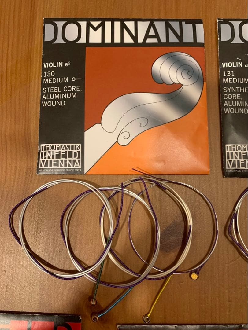 お値下げ　Dominant ヴァイオリン　4/4 弦　5セット