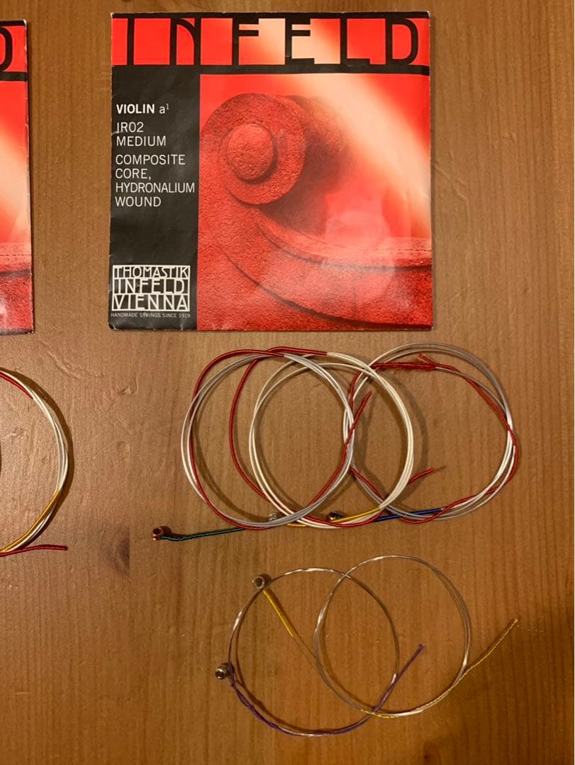 お値下げ　Dominant ヴァイオリン　4/4 弦　5セット