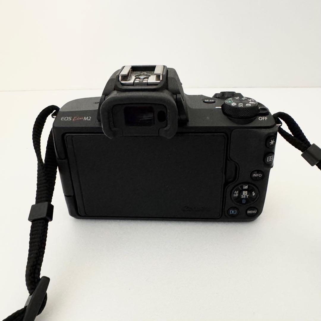 Canon kiss M2 ダブルズームキット、説明書付き