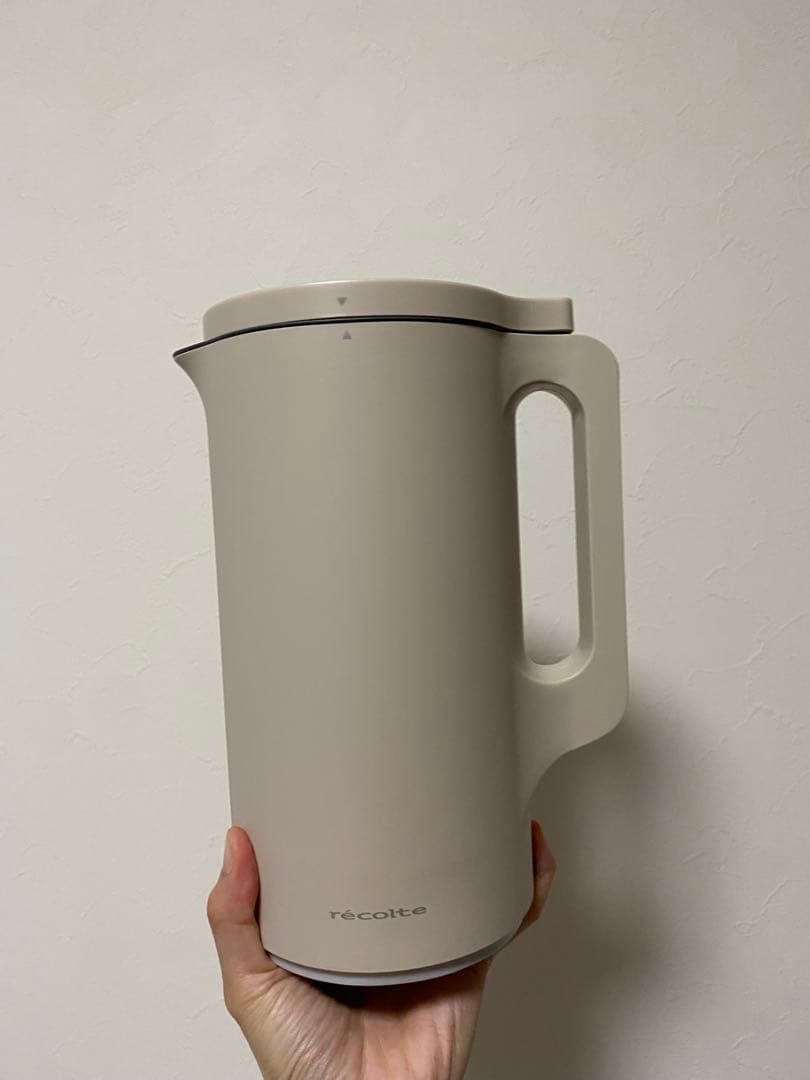 recoté 電気ケトル 大容量 ベージュ