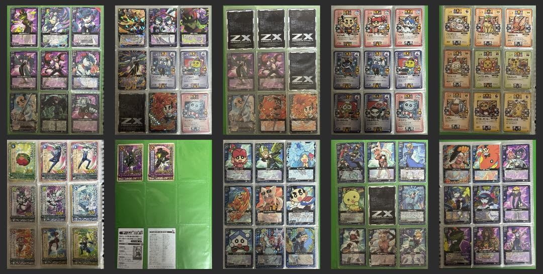 むてん丸カード　1000枚超（弾248種、章352種、Z/X42種）＋大百科