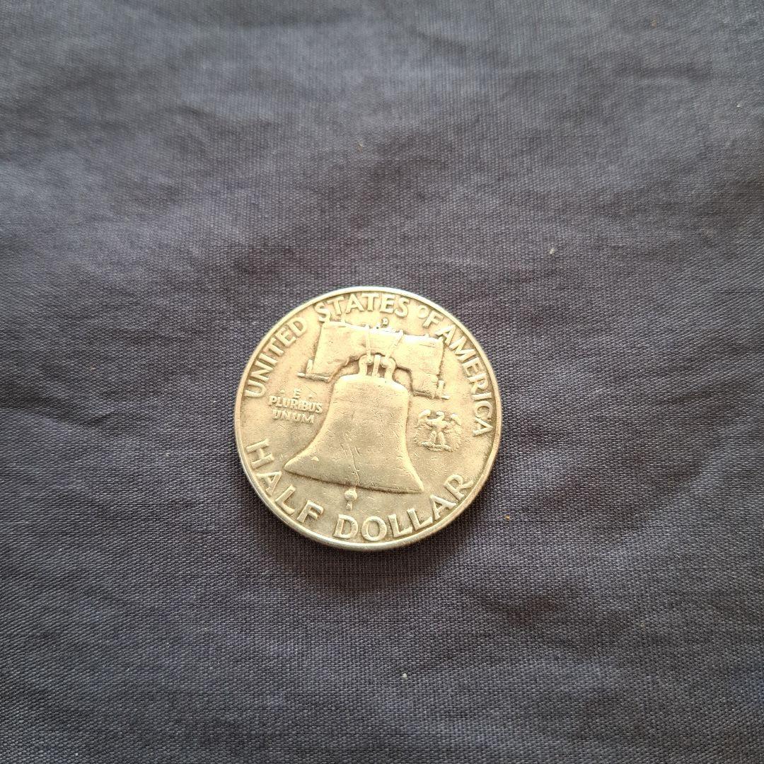 アメリカ、銀貨、ケネディハーフドル銀貨等3枚