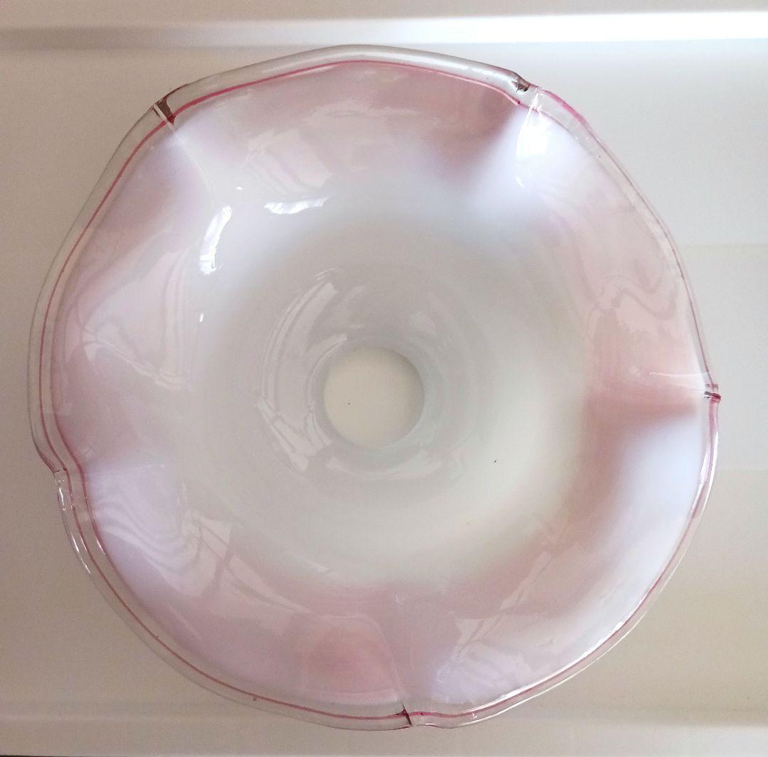 【しおっちゃん】 大正ガラス　ランプシェード