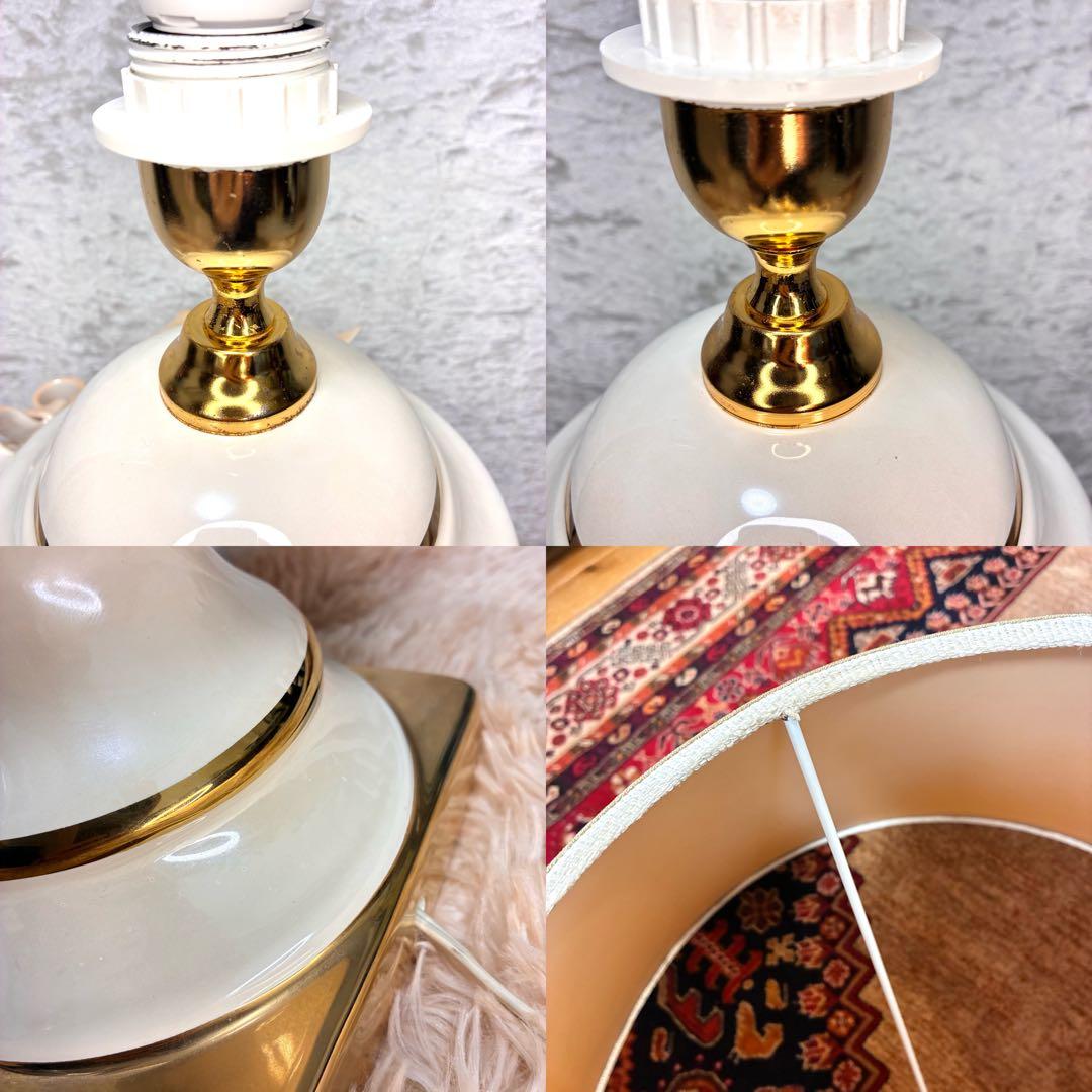 ✨24金使用！？✨ahura アウラ イタリア製 ランプ 陶器 アンティーク