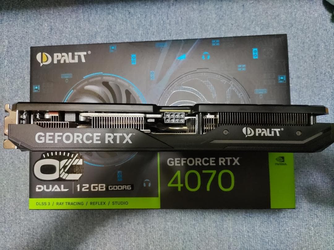 L*e様 GeForce RTX 4070 12GB DUAL (GDDR6)