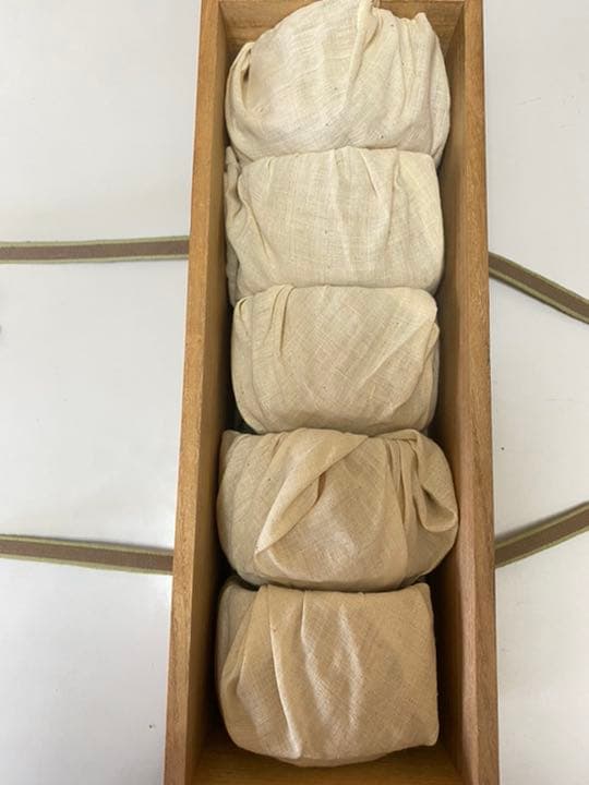 北出塔次郎　松竹梅　湯呑み 5客　九谷焼　汲出茶碗