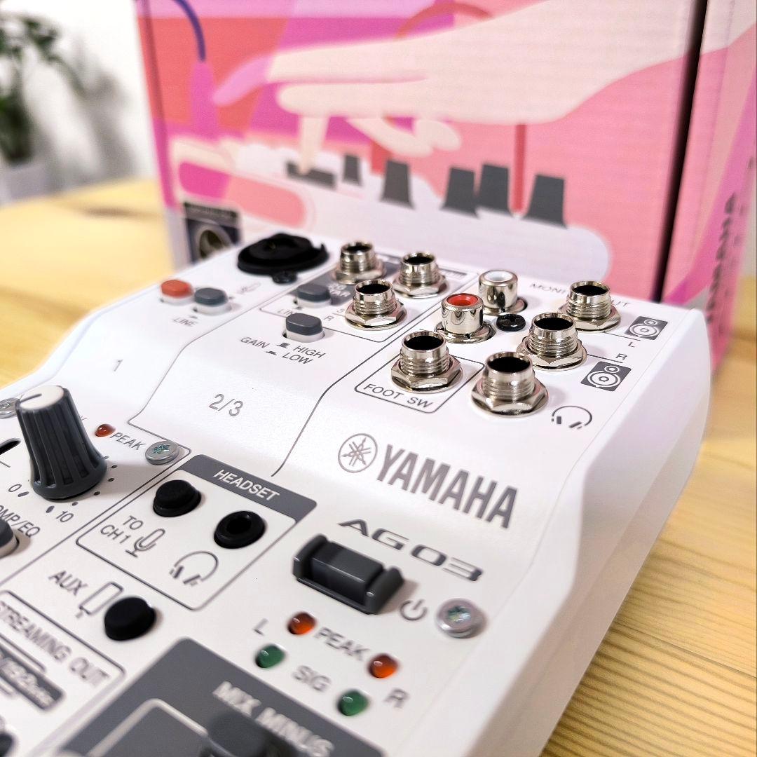 YAMAHA AG03MK2│ホワイトモデル ( 未使用に近い )