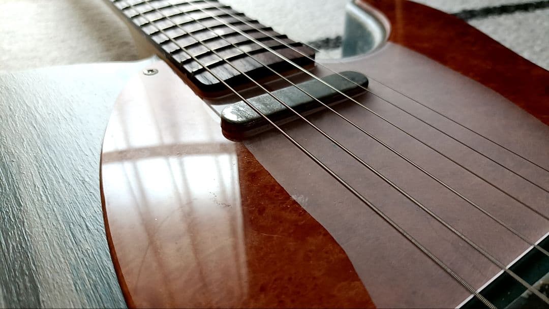 自作 テレキャスター Dust Blue 木製PG コンポーネント レリック