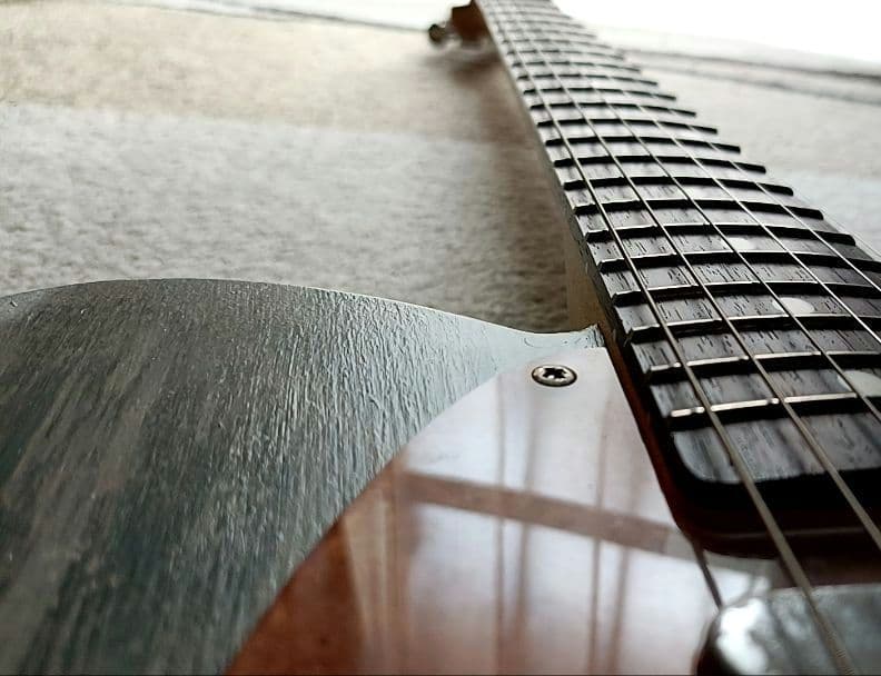 自作 テレキャスター Dust Blue 木製PG コンポーネント レリック