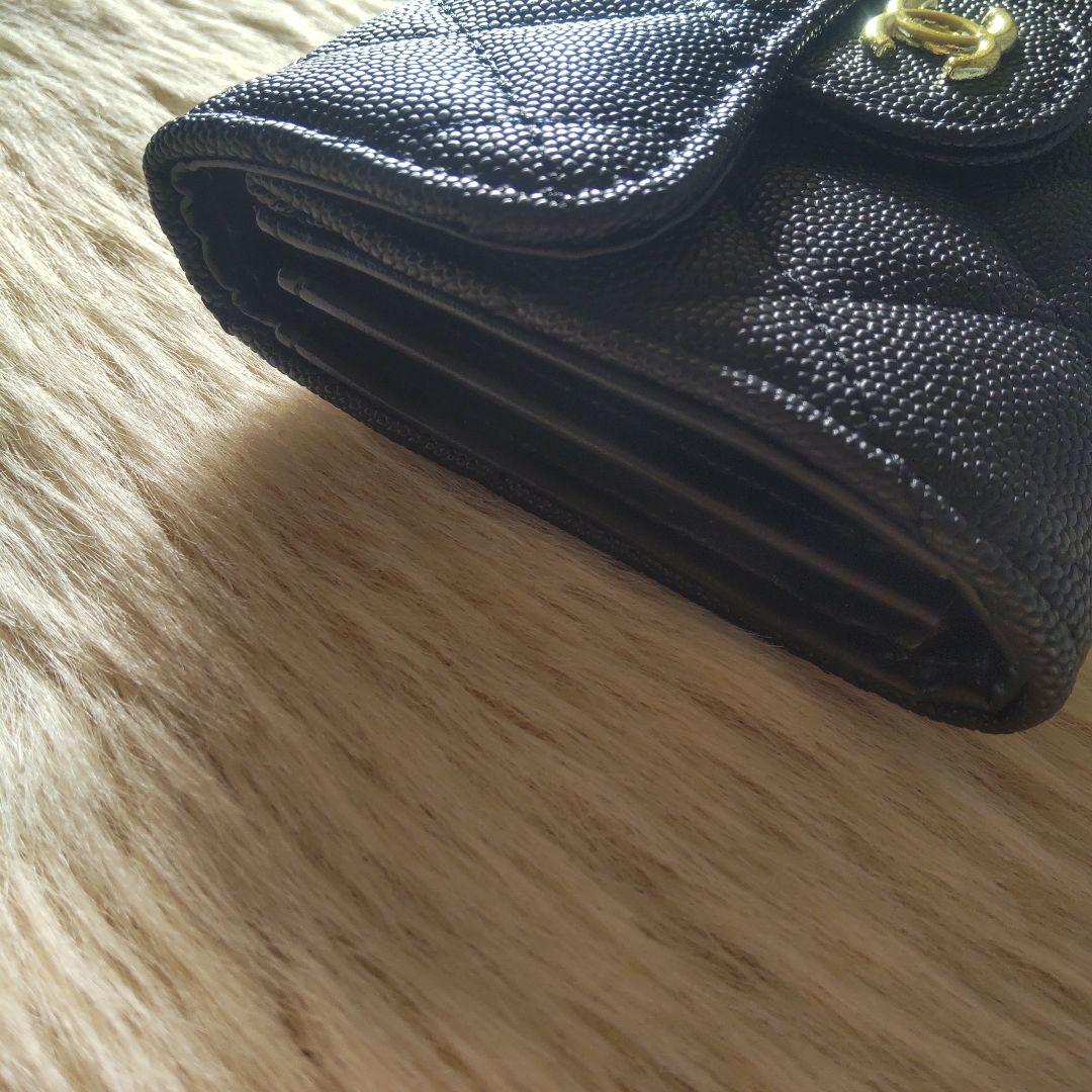 ＊未使用品＊ブラック キルティング 財布 ケース カードケース