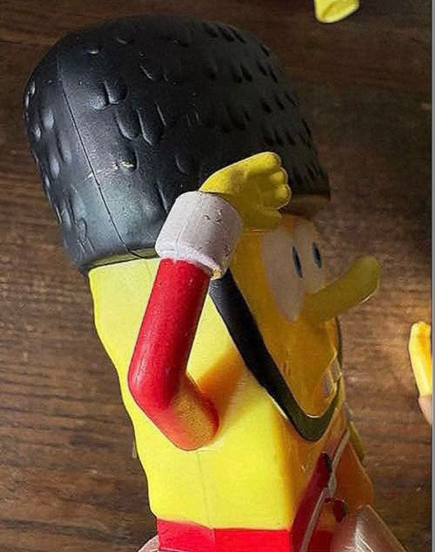 スポンジボブ バーガーキングミールトイ7個 (バラ売り不可)