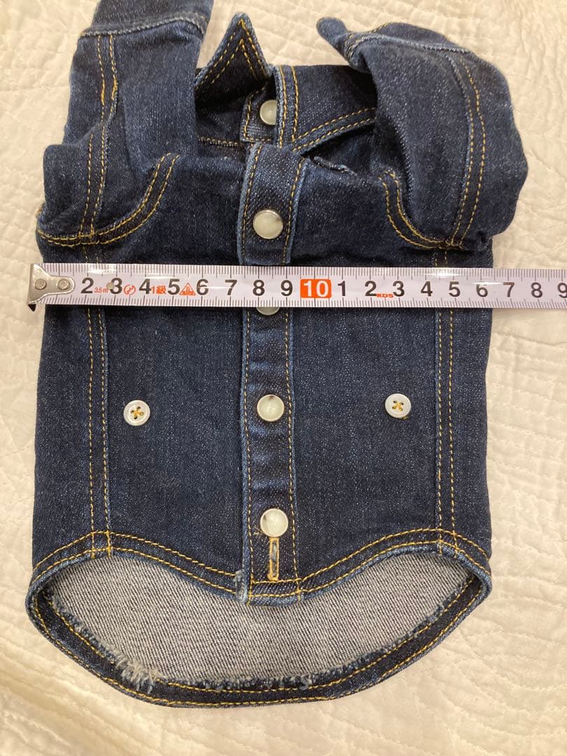 アトリエジジ　ストレッチデニムシャツ