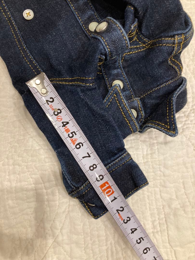 アトリエジジ　ストレッチデニムシャツ