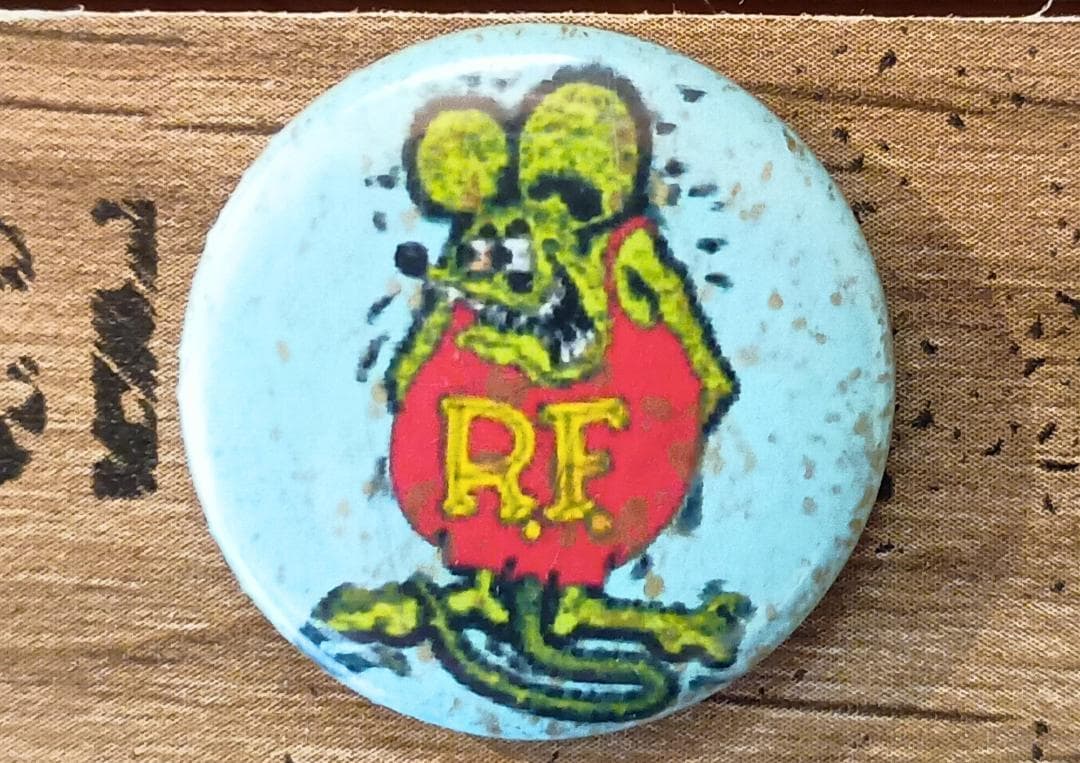 ラットフィンク ピンバッジ 缶バッジ ワッペン 9点セット RATFINK