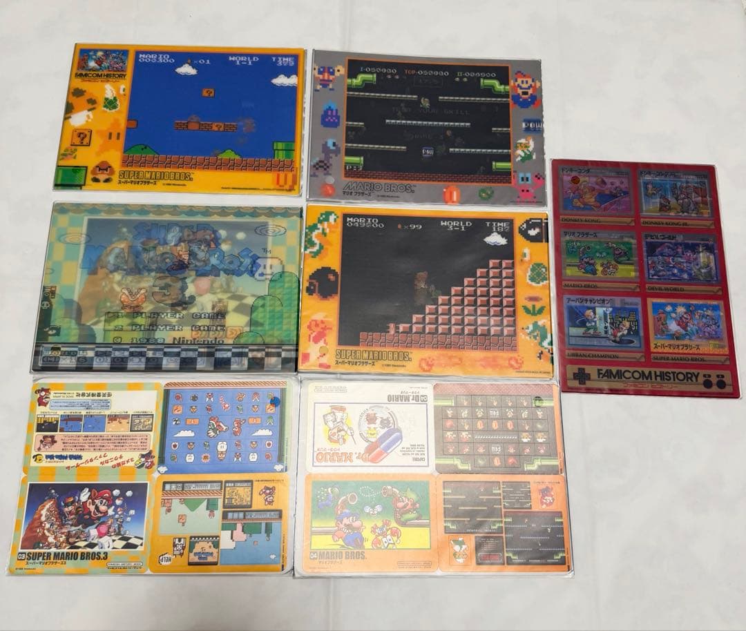 任天堂　パッドダス ファミコンヒストリー　シール　セット