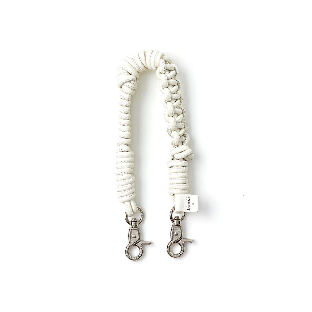 A SCENE / レザー / ショートストラップ / ホワイト