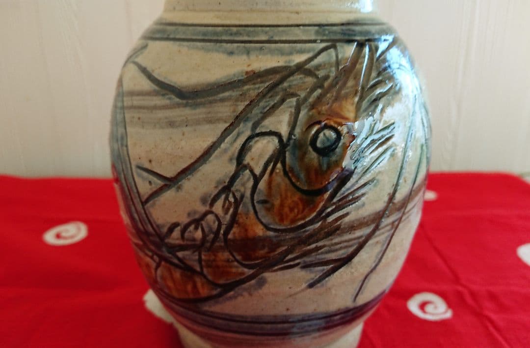 人間国宝 金城次郎 花瓶