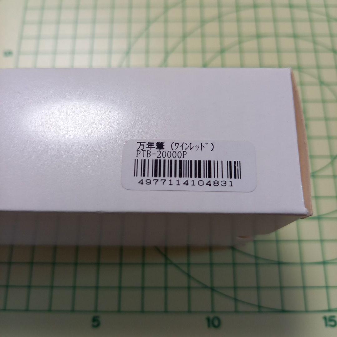 Platinum万年筆president ptb-20000ワインレッド M字