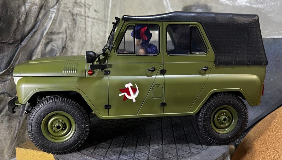 プレオーダー品 WPL UAZ-469 カスタム塗装品 制作予約 1台制作可能