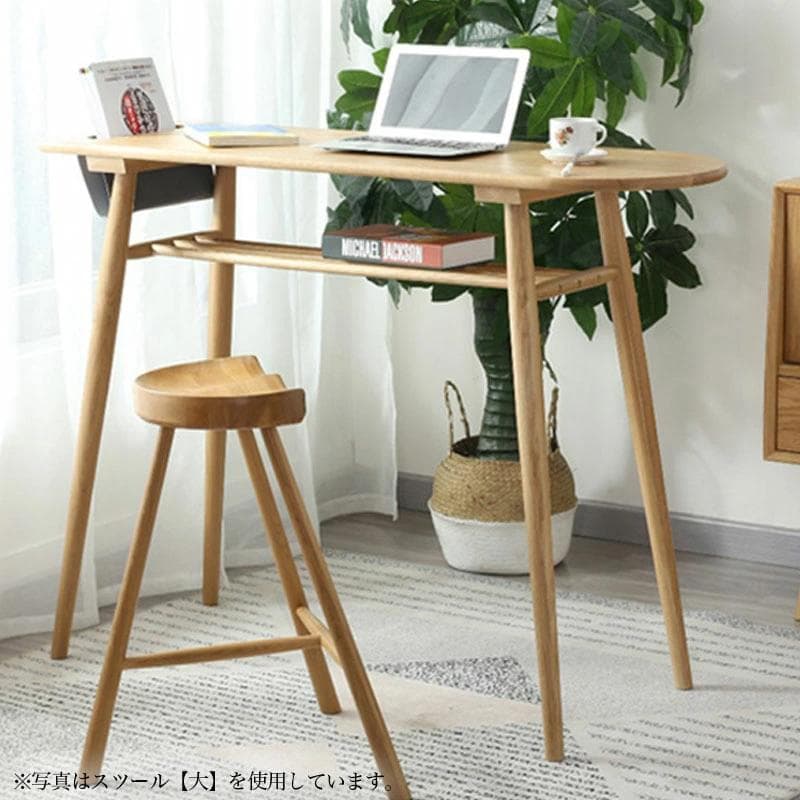 天然木製 カフェ スツール 大【 フォレスト シリーズ 】