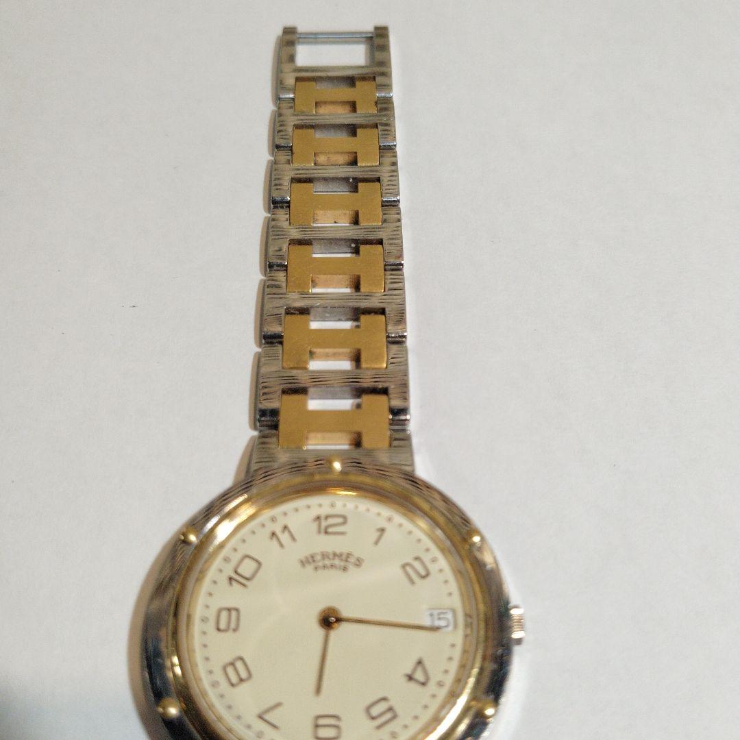 い*様 HERMES クォーツ腕時計 ゴールド/シルバー207673